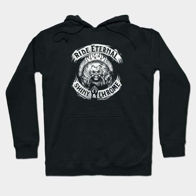 Ride Eternal Hoodie by Mr Eggs Favorites